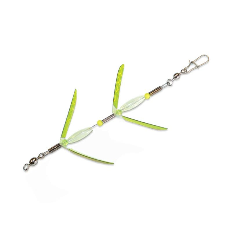 Hot Wings /size 1 1/2 Blades/6 Chartreuse/Chartreuse
