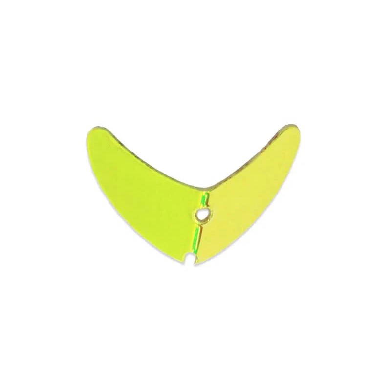 Smile Blade Mirror 5-Pack Size 1.5 UV Lemon Lime