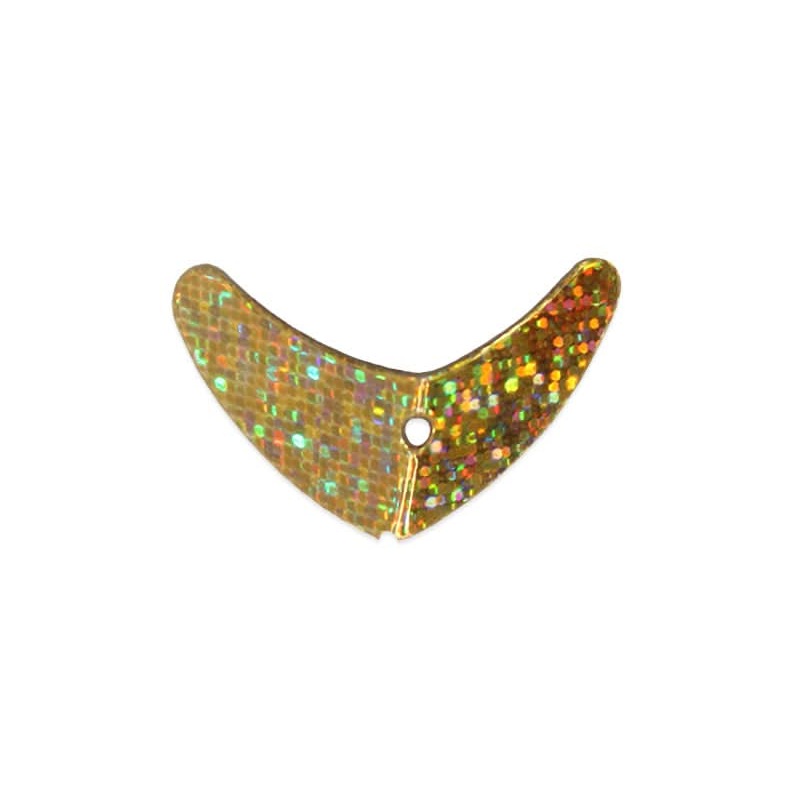 Smile Blade Sparkle 5-Pack Size 1.5 Gold Sparkle