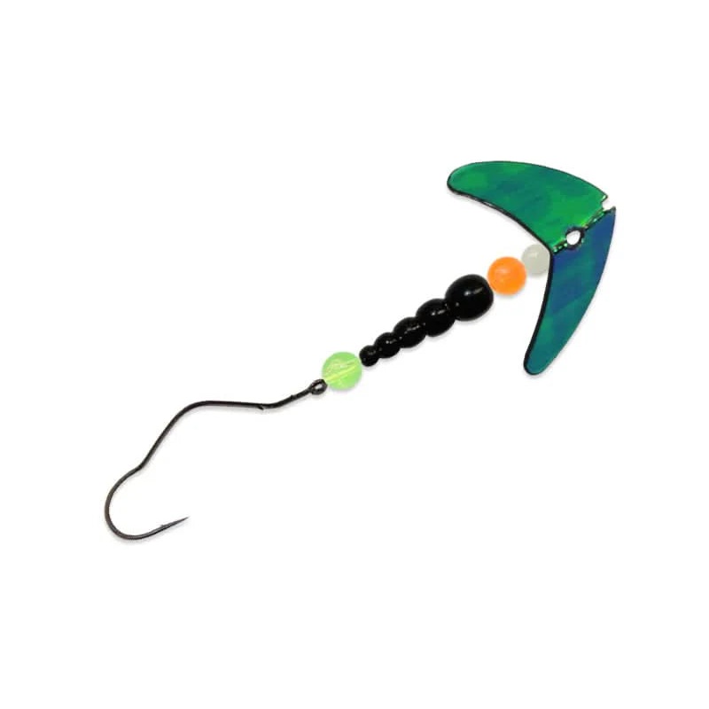 Smile Blade Super Slow Death Size 1 Motor Oil Mirror/Black/Fire Orange/Chartreuse