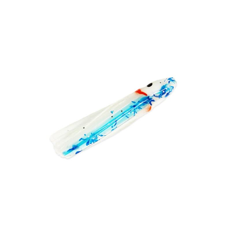 Squid Skirts 1.5 4-Pack Size 1.5 Blue Spatter Glow