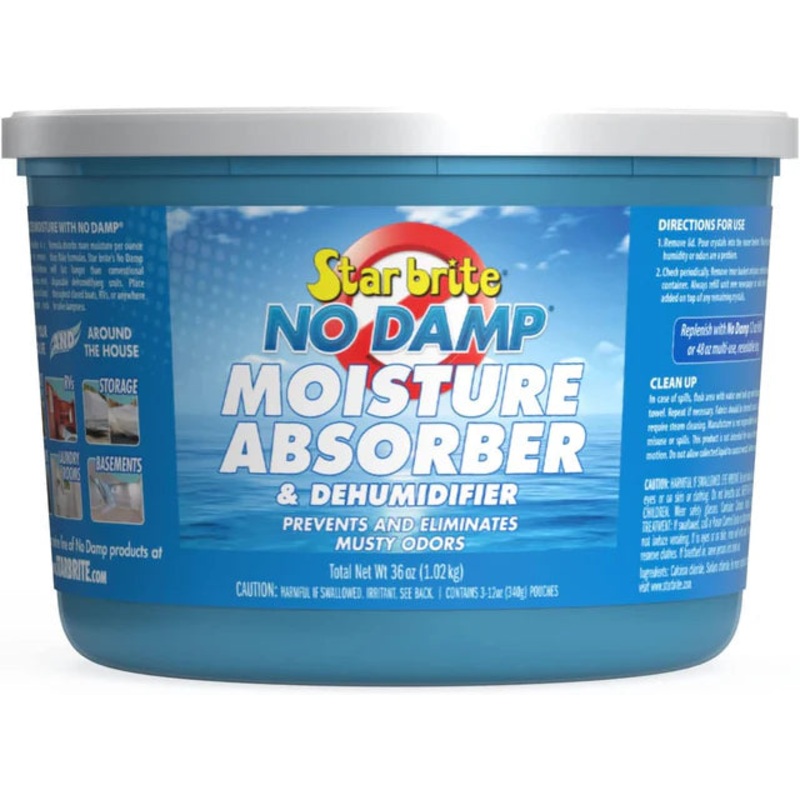 Star Brite No Damp Moisture Absorber Bucket 36oz