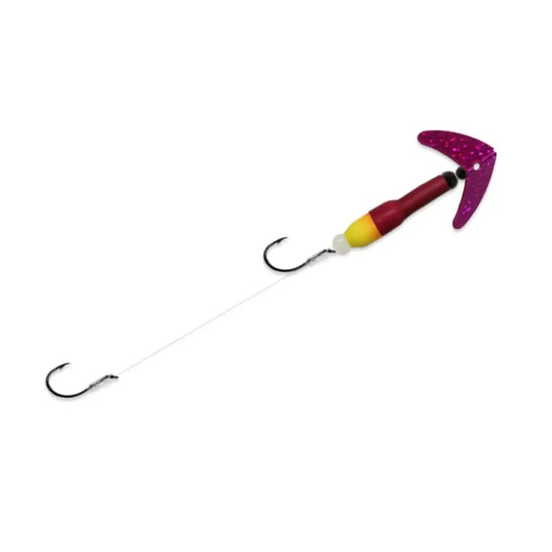 Wally Pop Crawler Size 4 Dark Cerise Sparkle/Purple/Yellow
