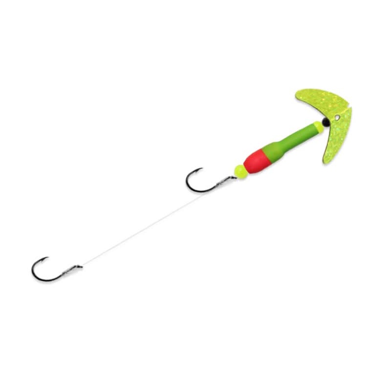 Wally Pop Crawler Size Chartreuse Sparkle/Lime Green/Pink