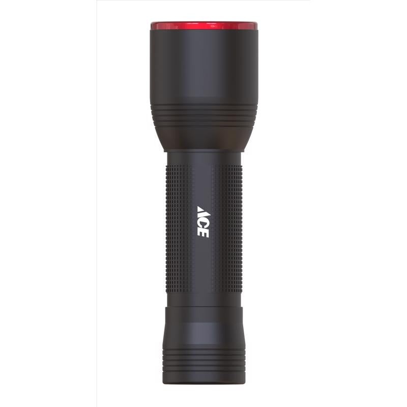 Ace 350 lm Black LED Flashlight AAA Battery
