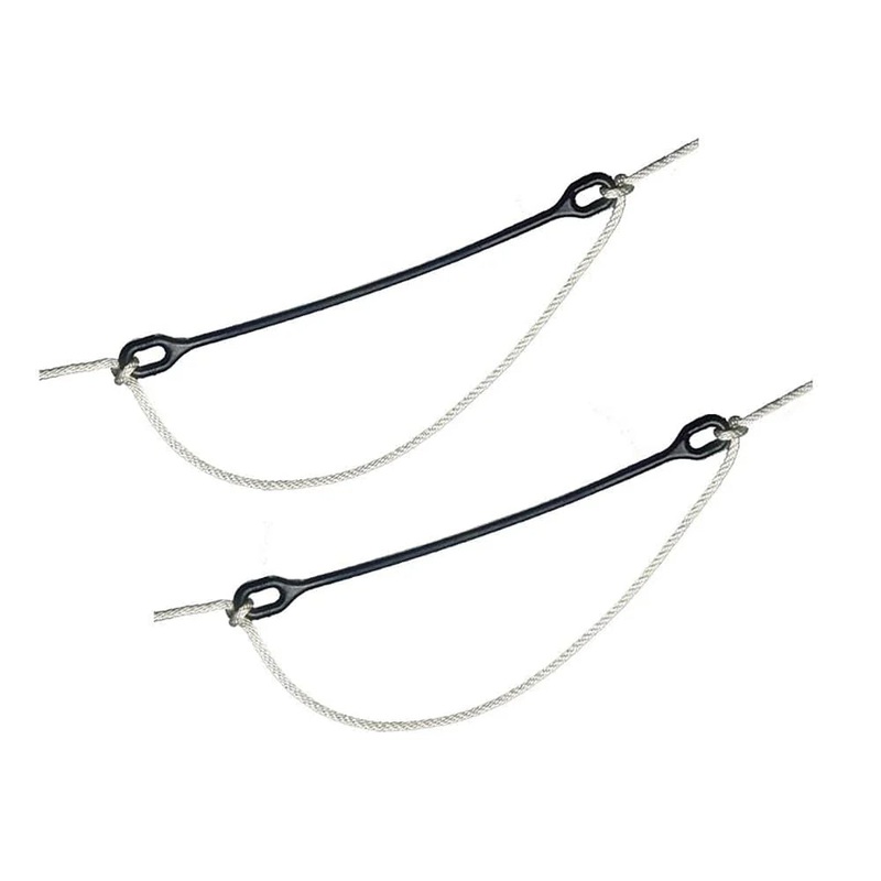 Davis Line Snubber 22 – Black – 2-Pack