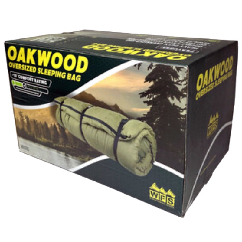World Famous Sports -10 Oakwood Oversized Sleeping Bag