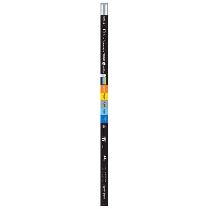 Feit Linear T5 Bright White/Cool White/Daylight/Daylight Deluxe 46 in. G5 T5 LED Linear Lamp 54 Watt
