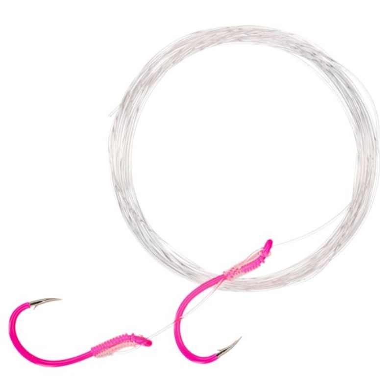 Gamakatsu Kokanee 2-Hook Bait Rig – Fluorescent Pink