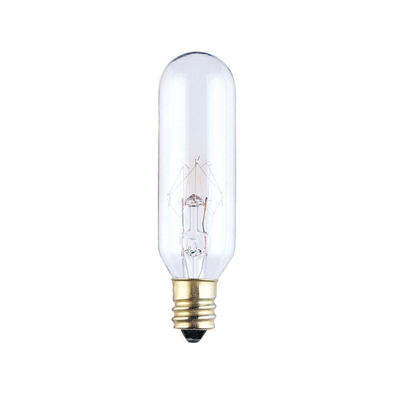Westinghouse 25 W T6 Specialty Incandescent Bulb E12 (Candelabra) White 1 pk