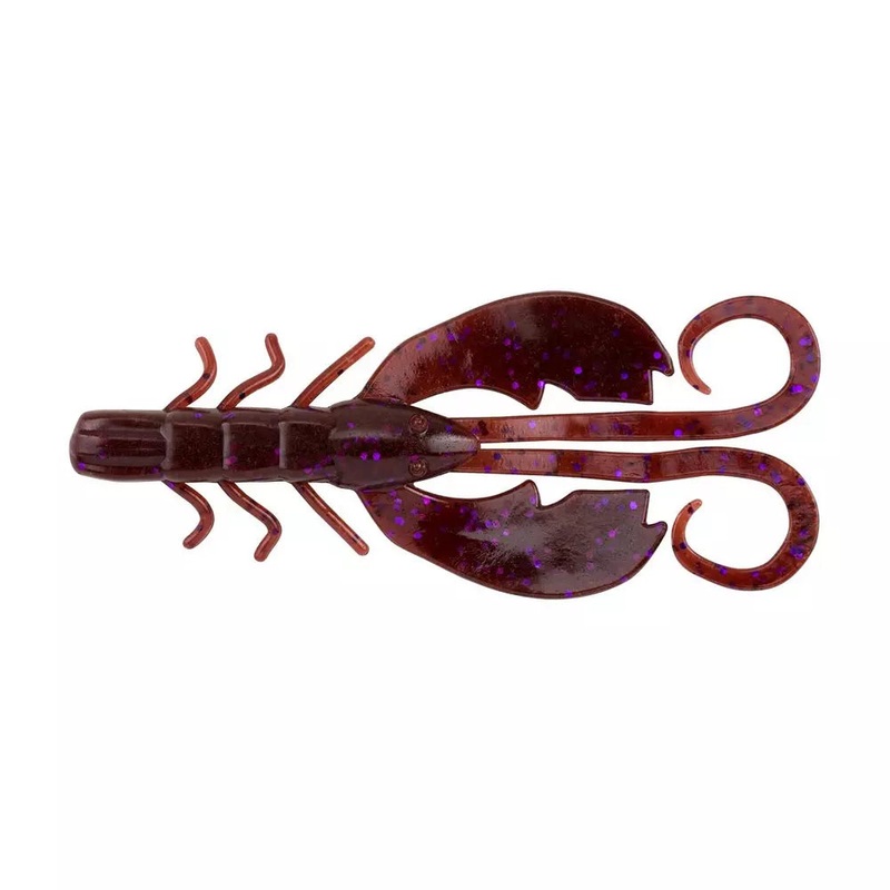 Berkley PowerBait Crazy Legs Chigger Craw 4 (Cinnamon Purple)
