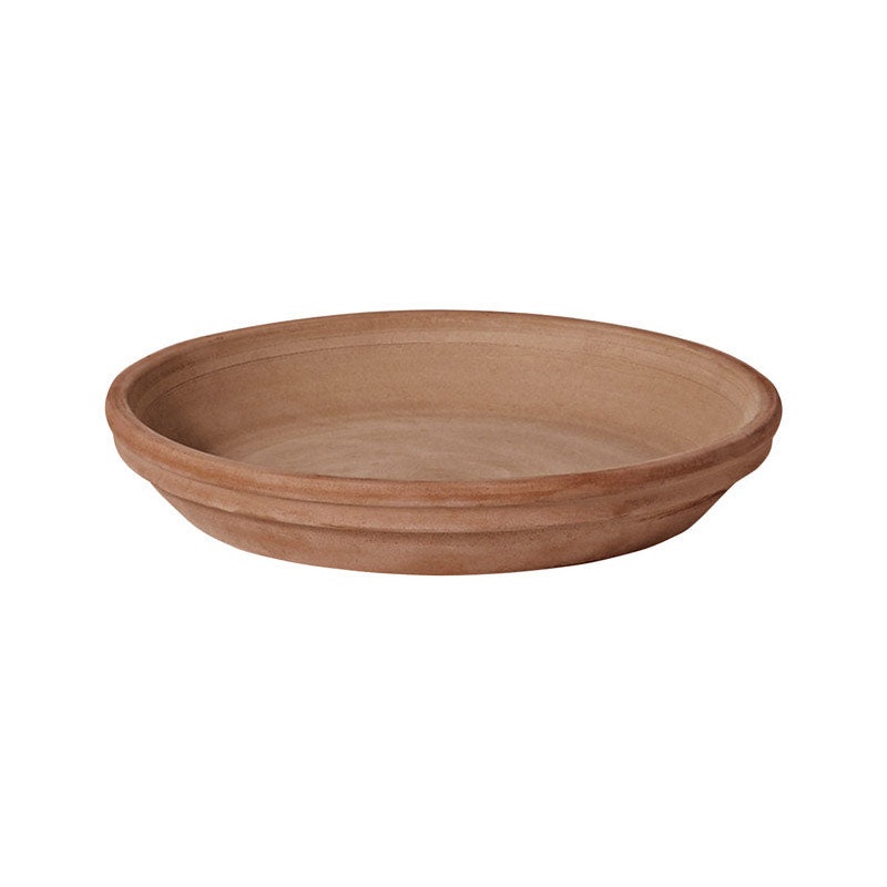Deroma 1 in. H X 1 in. D X 4 in. D Clay Standard Plant Saucer Terracotta