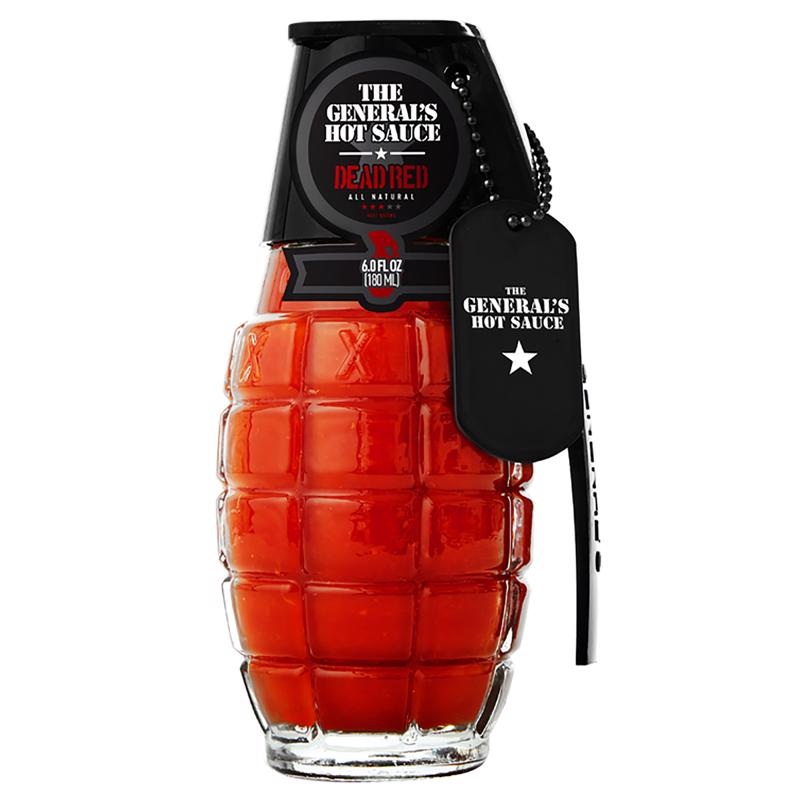 The General’s Hot Sauce All Natural Dead Red Sauce 6 oz