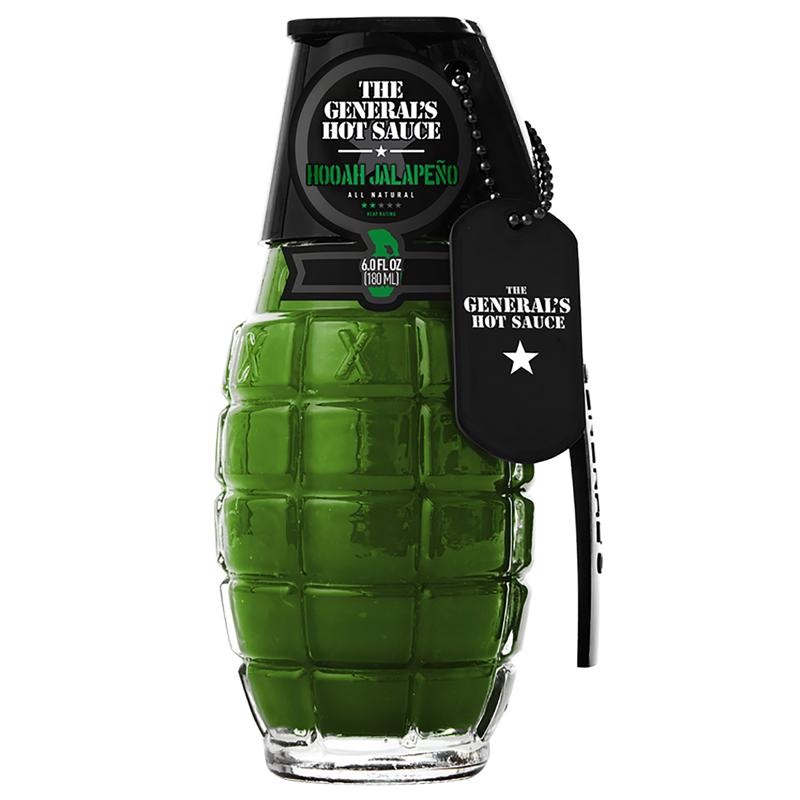 The General’s Hot Sauce Hooah Jalapeno Sauce 6 oz
