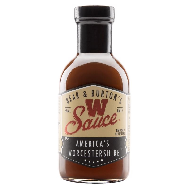 The W Sauce Bear & Burton’s America’s Worcestershire Sauce 12 oz