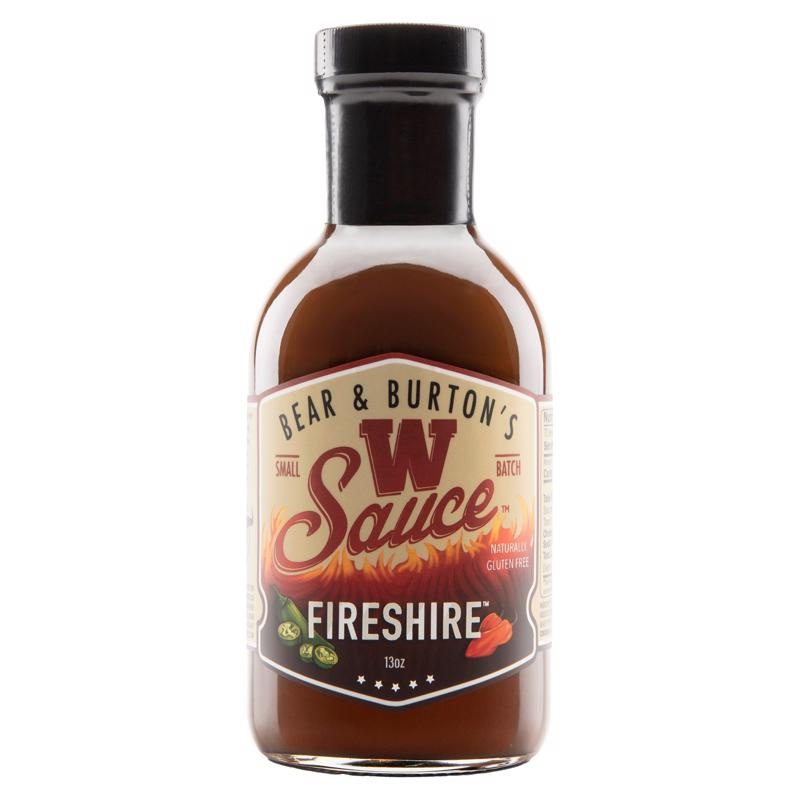 The W Sauce Bear & Burton’s Fireshire Sauce 12 oz