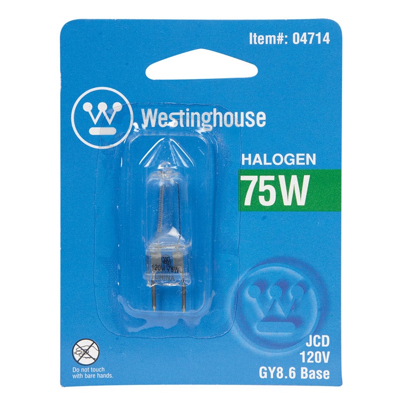 Westinghouse 75 W JCD Decorative Halogen Bulb 1,050 lm White 1 pk