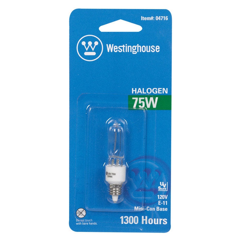 Westinghouse 75 W T4 Specialty Halogen Bulb 1,450 lm White 1 pk