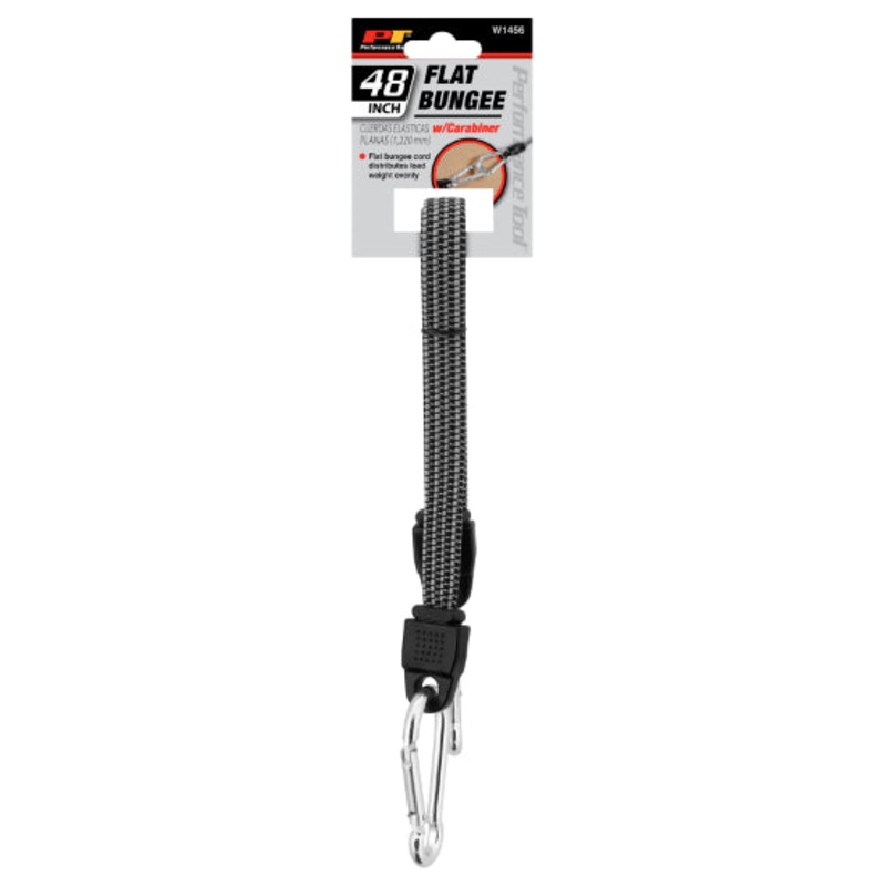 48 in. Flat Bungee w/Carabiner
