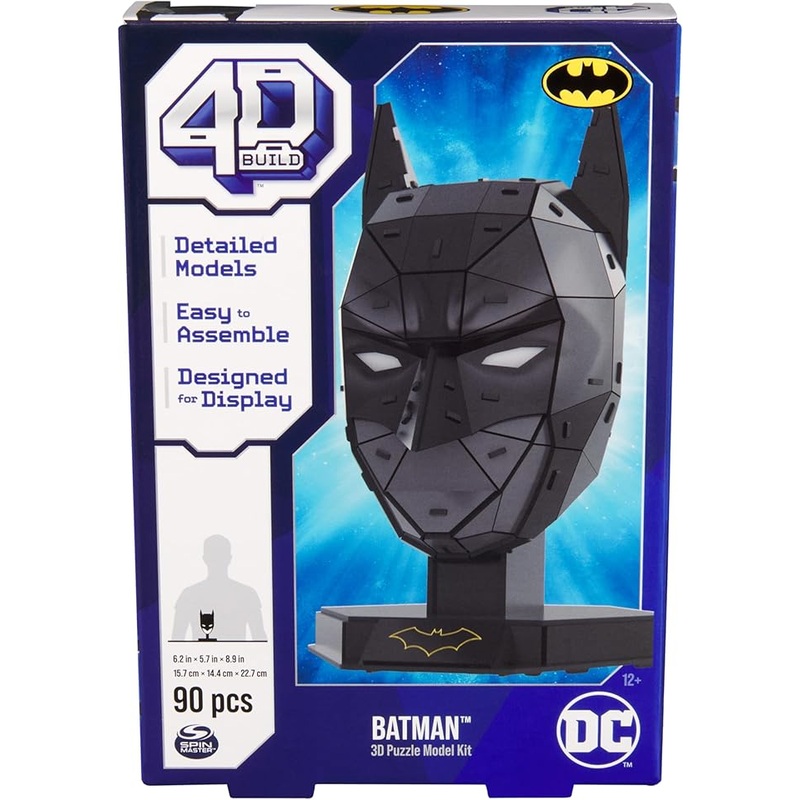 4D Build DC Batman 3D Model Kit