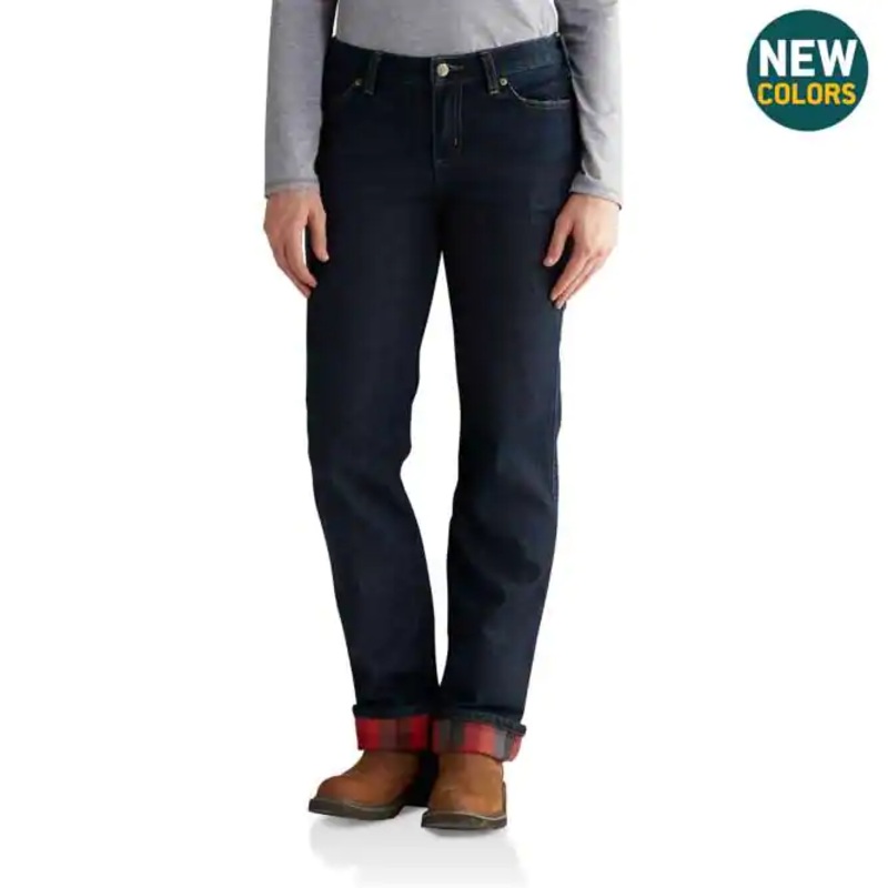 Carhartt 102729 – Women’s Blaine Flannel Lined Loose Fit Jean