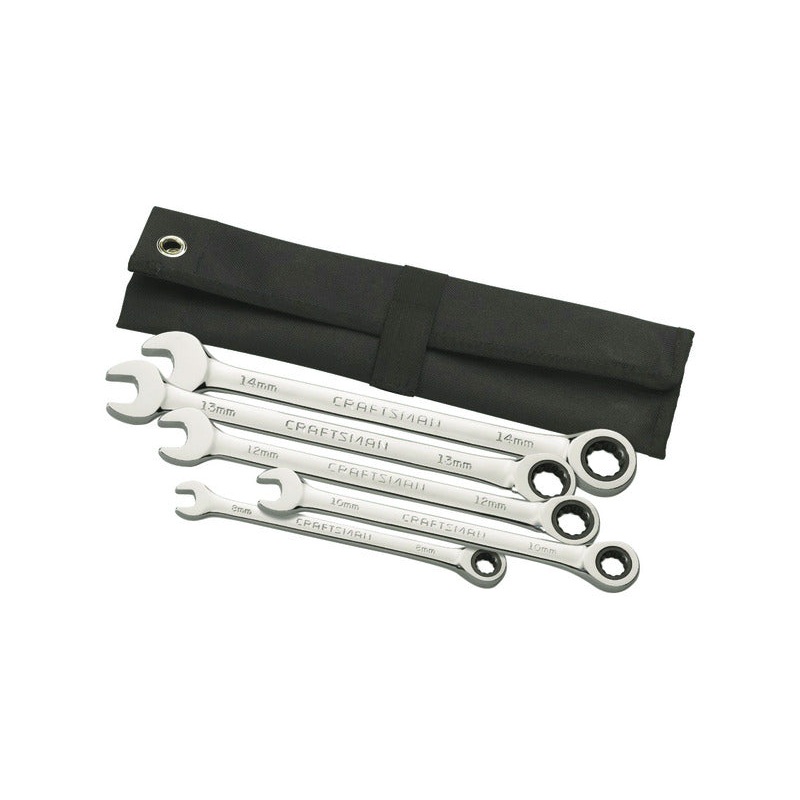 Craftsman Metric Box Wrench Set 5 pc