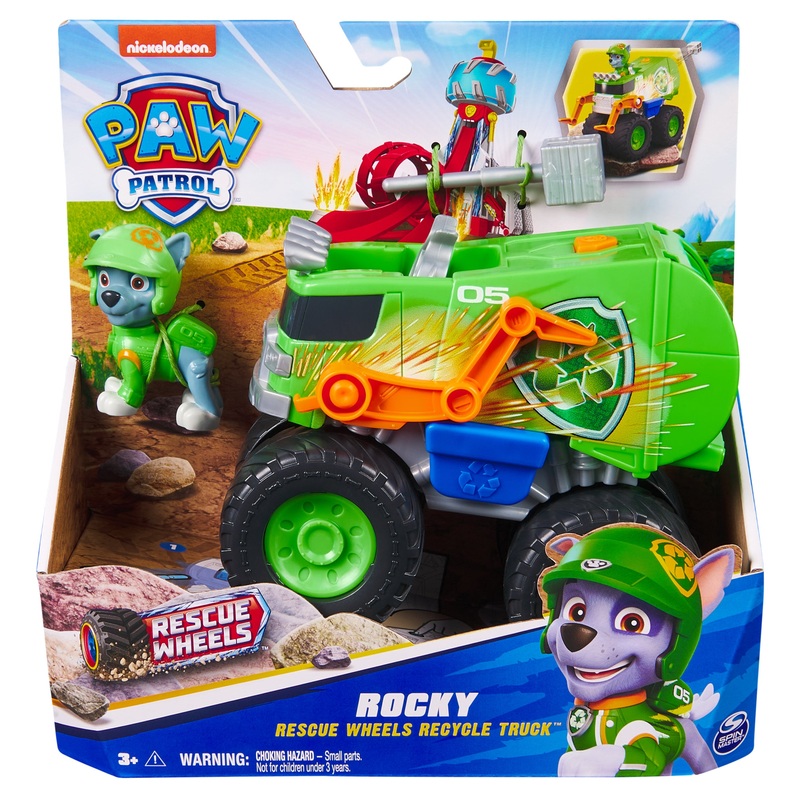 PAW Patrol: Rescue Wheels Rockys Recycle Truck