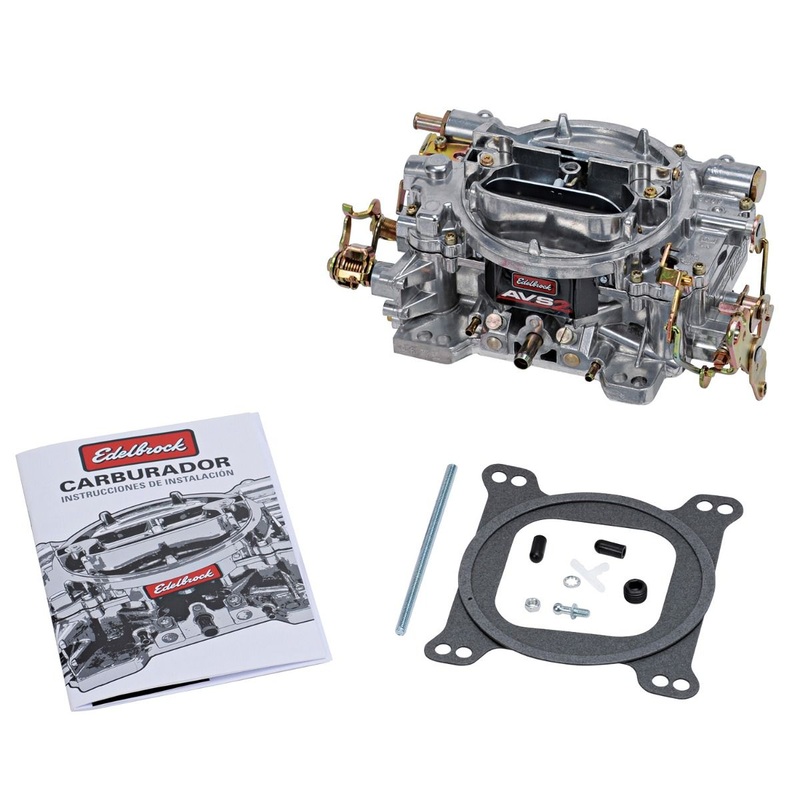 AVS2 Carburetor #1905 650 CFM With Manual Choke, Satin Finish (Non-EGR)