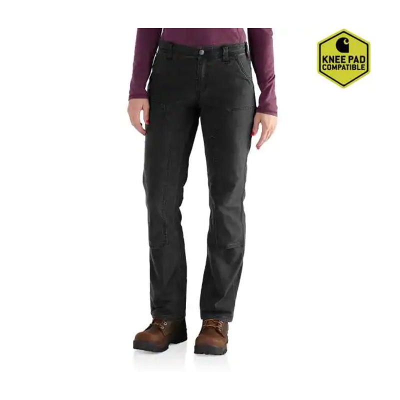 Carhartt 102323 Women’s Rugged Flex Loose Fit Canvas Double-Front Work Pant