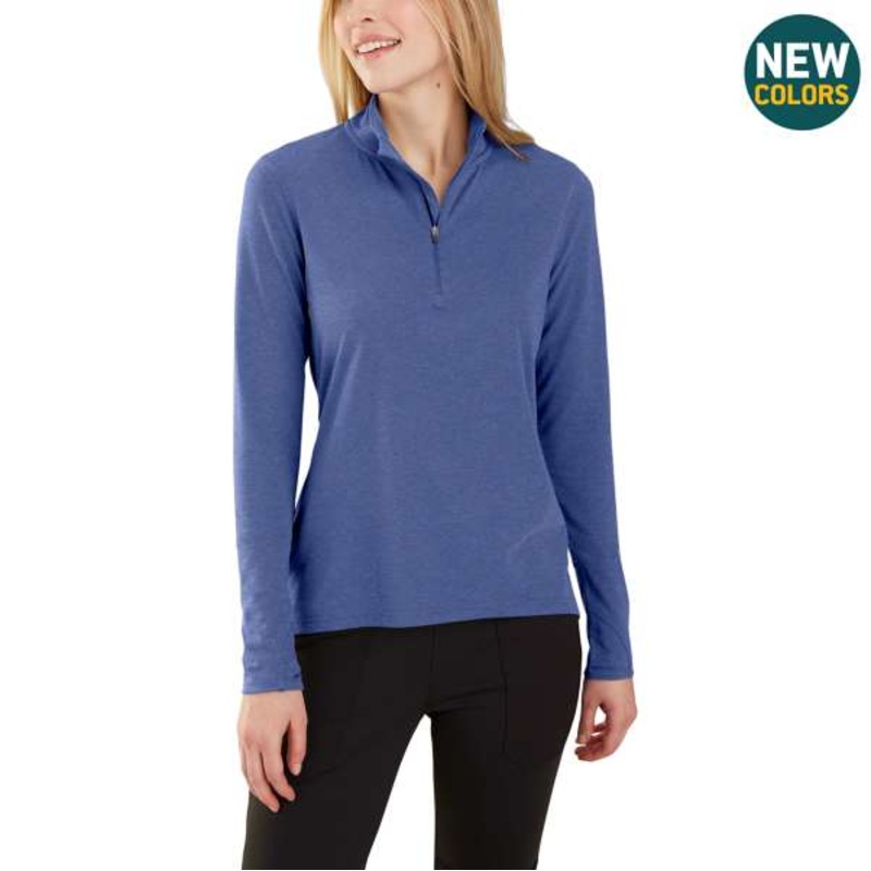 Carhartt Force Delmont Quarter-zip Shirt