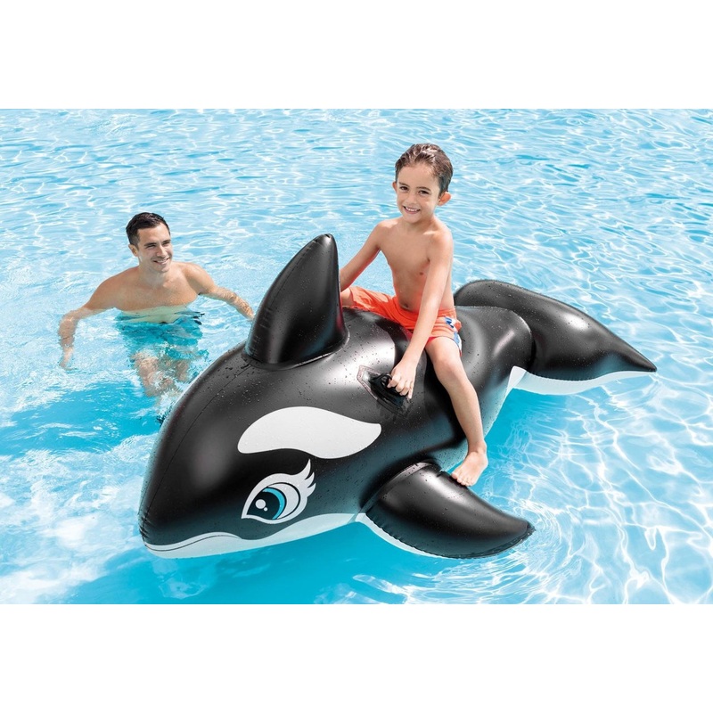 Intex Whale Ride-On Inflatable Pool Float