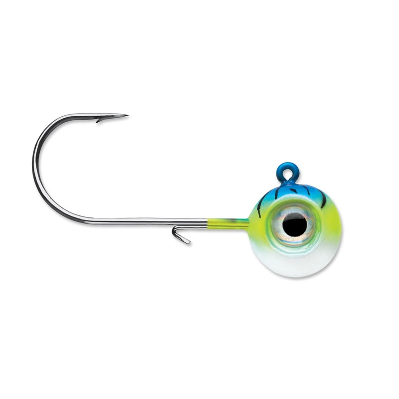 NME Neon Moon Eye Jig 3/8 Blue Fire