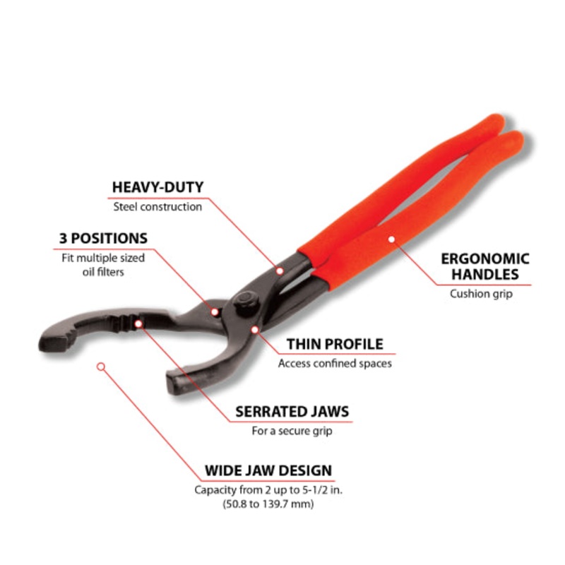 Oil Filter Pliers – Large
