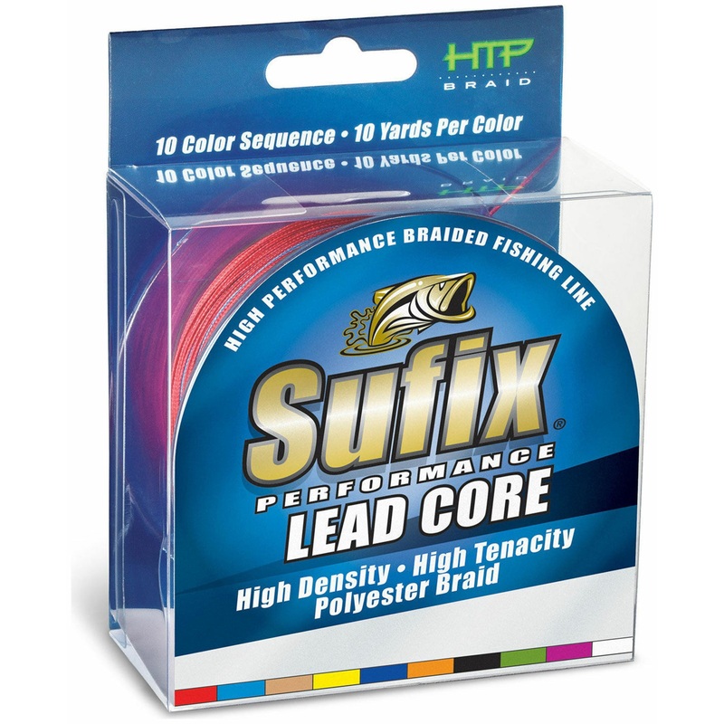 Sufix Performance Lead Core 18lb 100yd 10 Color Metered
