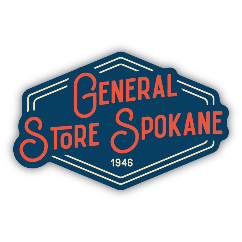 The General Store Large Sticker
