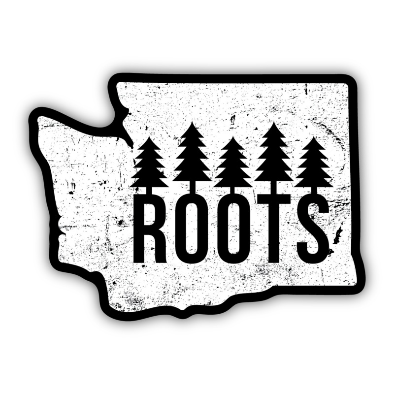 WA Roots Sticker