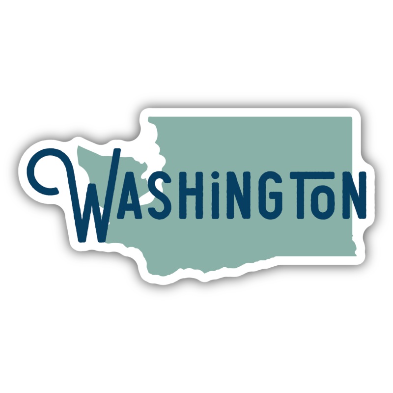 Washington State Large Sticker
