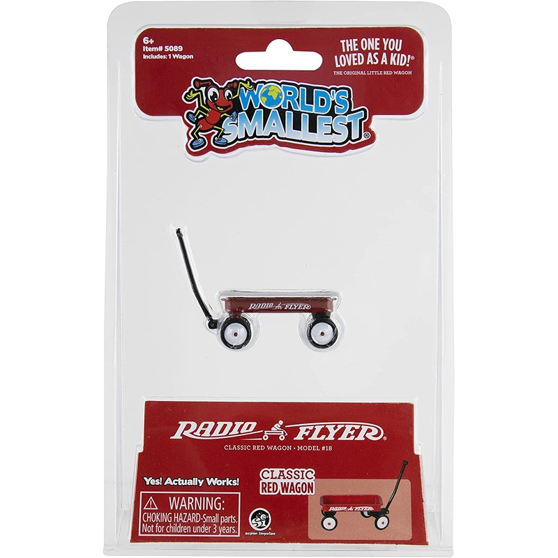 World’s Smallest Radio Flyer Classic Red Wagon