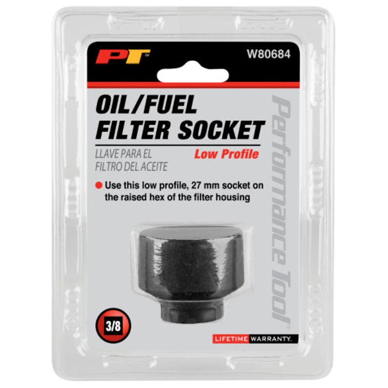 27 mm Oil/Fuel Filter Socket