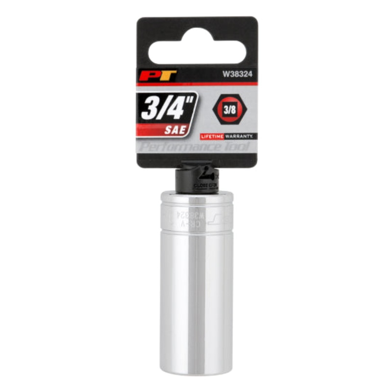 3/8 in. Dr. 3/4 in. 6pt DW Socket