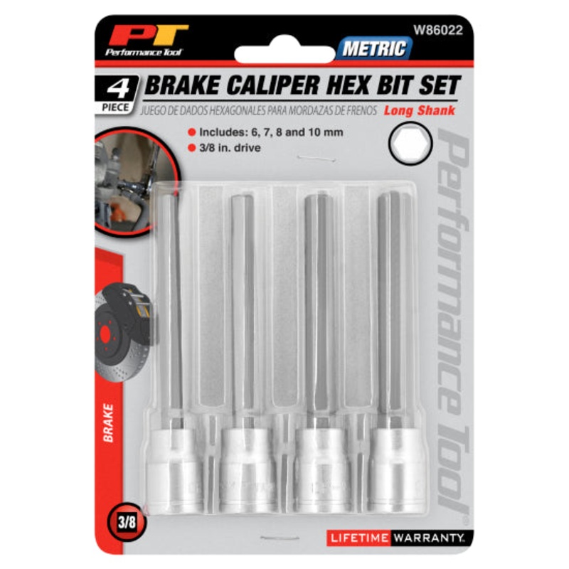 4 pc. mm Brake Cal Hex Bit Set