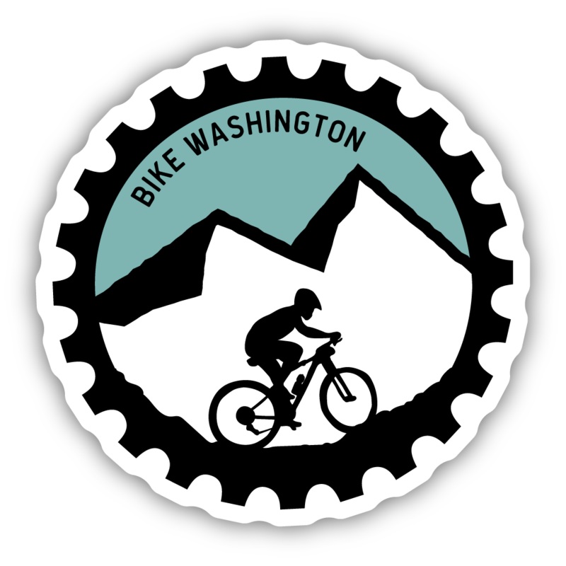 Bike Washington Sticker