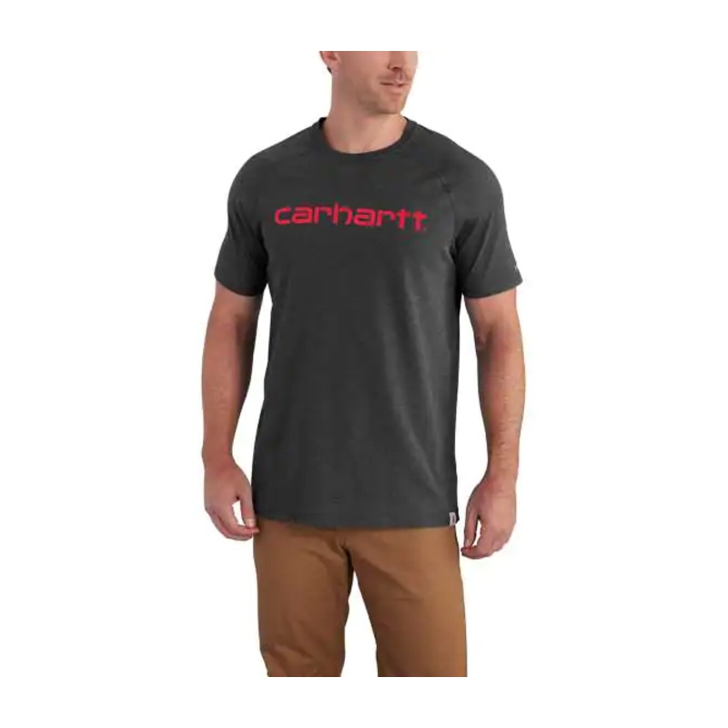 Carhartt Force Cotton Delmont Graphic Short Sleeve Shirt