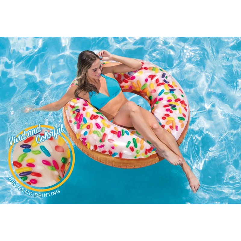 Intex Sprinkle Donut Inflatable Pool Swim Tube