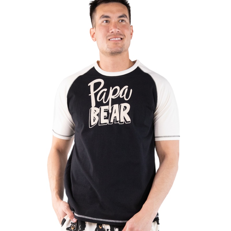 Papa Bear Men’s PJ Tee Large