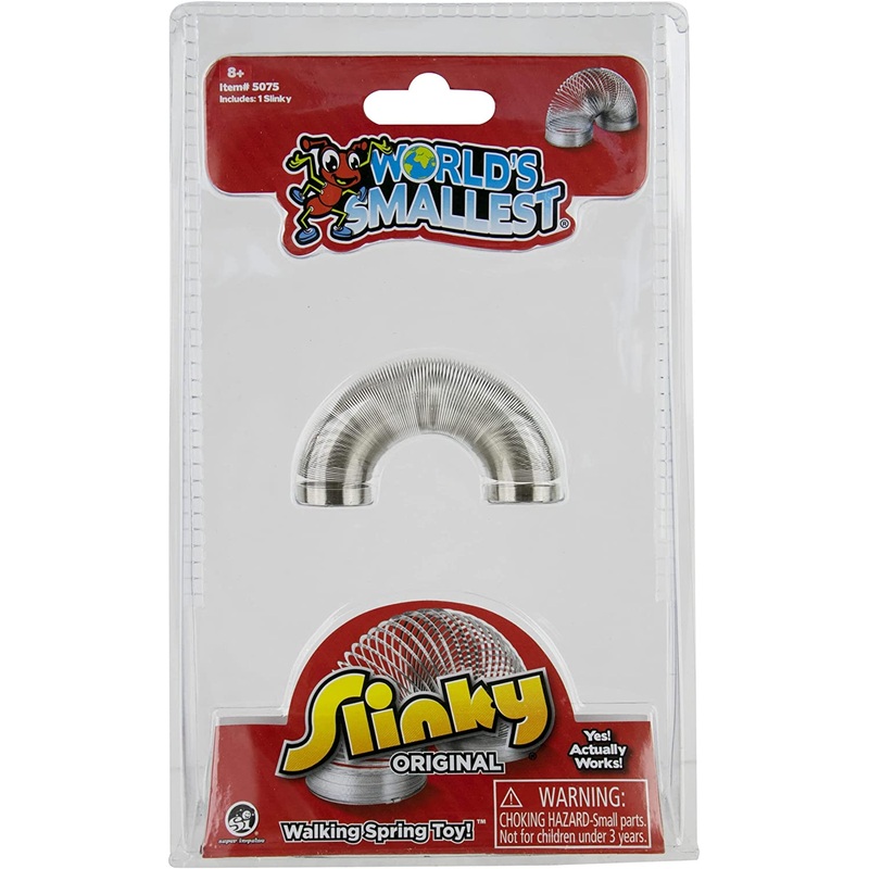 Worlds Smallest Slinky, Walking Spring Toy