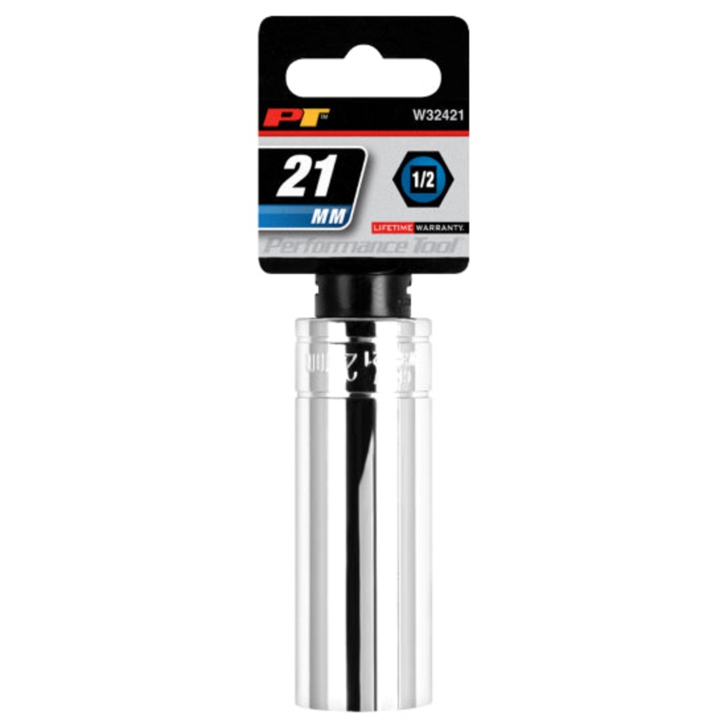 1/2 in. Dr. 21 mm 6pt DW Socket