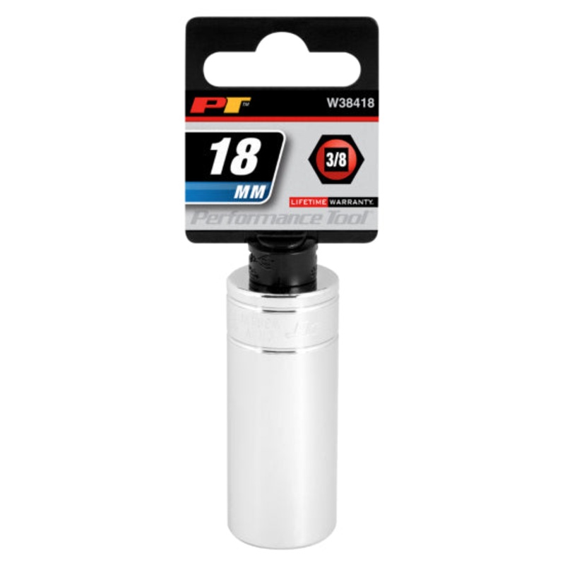 3/8 in. Dr. 18 mm 6pt DW Socket