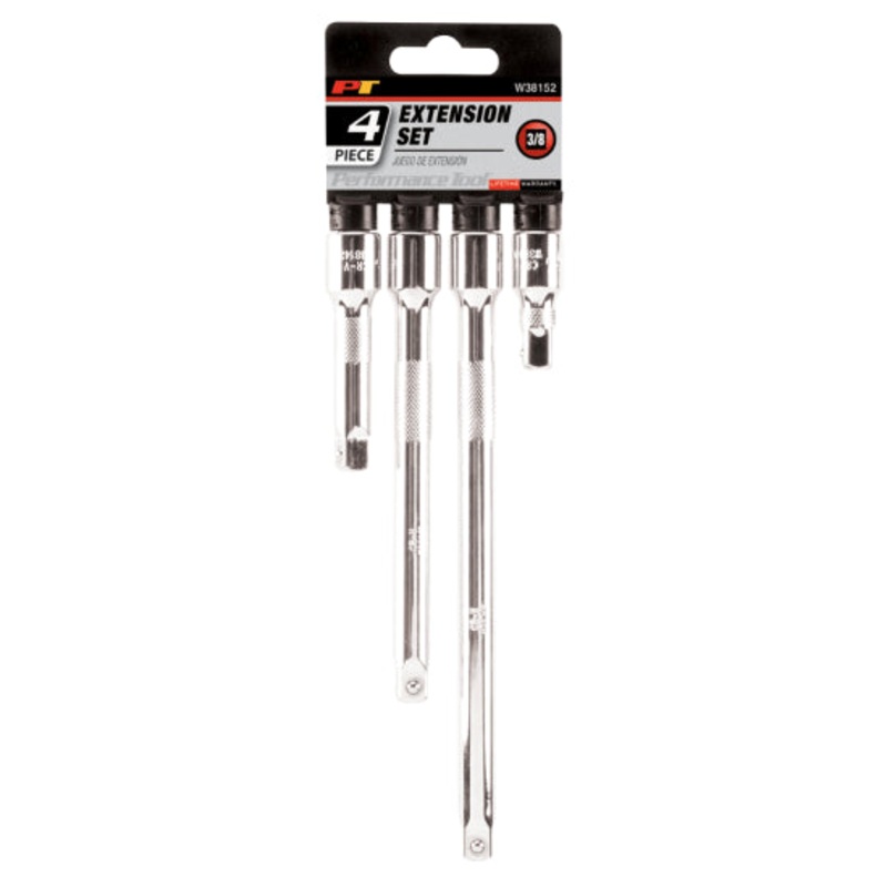 4 pc. 3/8 in. Dr. Extension Set