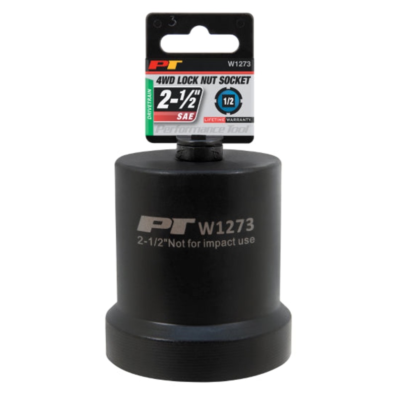 4WD 2-1/2 in. Lock Nut Socket